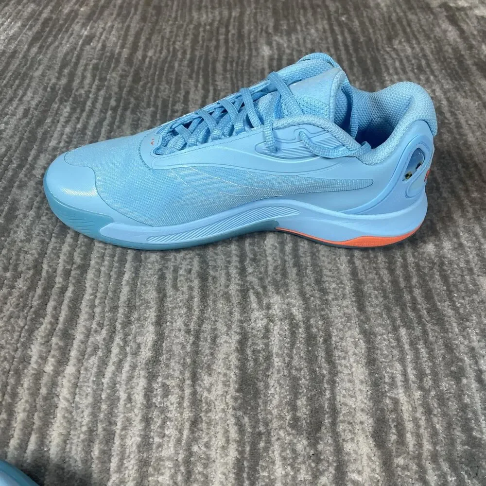 New Balance Kawhi 4 Shoes Mens Size 8.5 Blue Basketball Sneakers BBKLSLV4